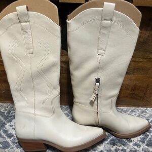 Franco Sarto Leather Boots